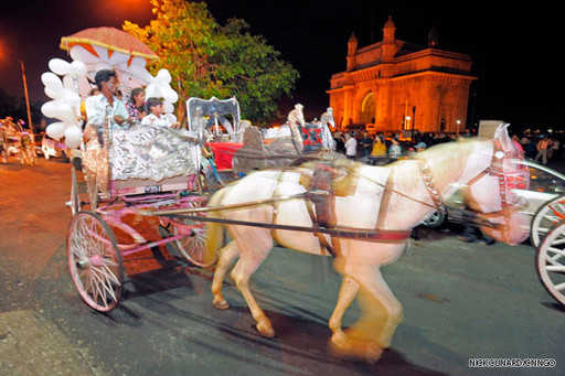 Индия: в Мумбаи запретили знаменитые повозки с лошадьми; 700 семей под угрозой разорения