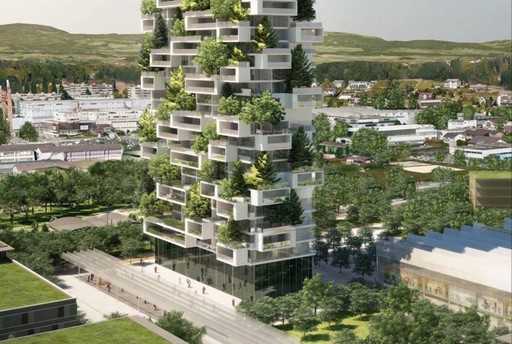 В Швейцарии появится многоэтажный вертикальный лес