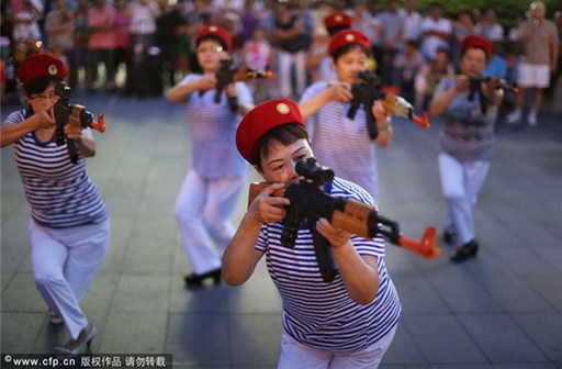 Площадные танцы в Китае получают государственную поддержку
