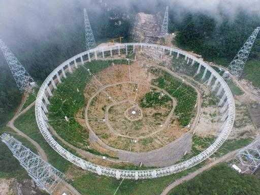 Китай присоединится к поискам инопланетной жизни, построив самый большой радиотелескоп в мире