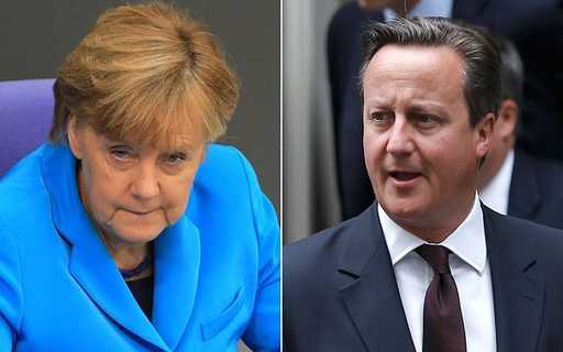 Merkel „oczekuje, że Cameron poprze armię UE” w zamian za renegocjację