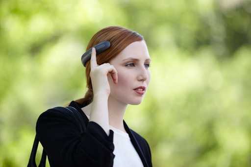 Batband: These futuristic 'ear free' headphones play music through your skull
