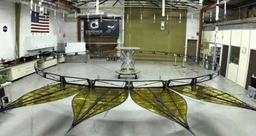 НАСА хочет построить гигантский космический зонт