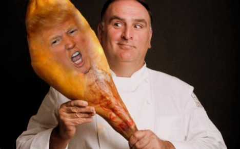 Hiszpański szef kuchni dostaje własny crowdfund, aby pokonać Trumpa