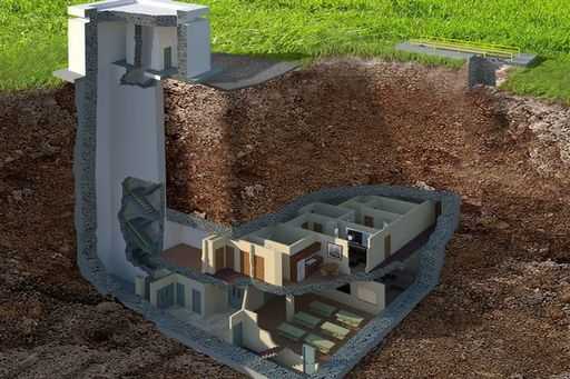 Подземный бункер, способный выдержать ядерный взрыв, может быть вашим всего за 17 млн долларов