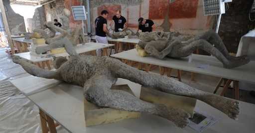 Scans show Pompeii victims 'in good health'