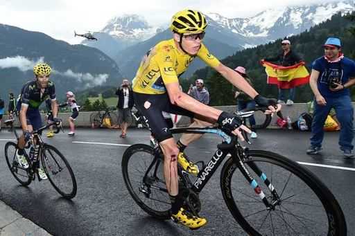 Tour de France-: Фрум падает, но лидерства не теряет