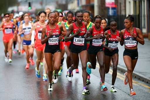 Триумф кенийских бегунов на чемпионате мира по полумарафону