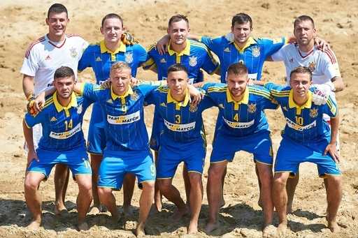 Пляжный футбол. Сборная Украины – сильнейшая в Европе!