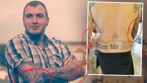 Немецкий политик получил срок за татуировку с Освенцимом