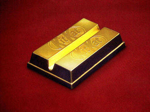 Batonik Kit Kat w złocie trafi do sprzedaży w Japonii