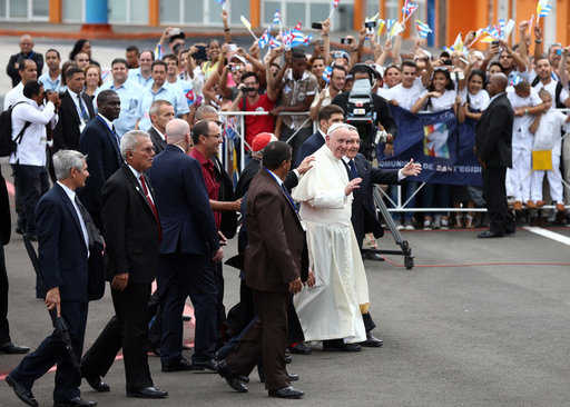Папа Франциск прибув на Кубу з бажанням відродити там церкву
