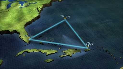 Подводные кратеры могут открыть тайну Бермудского треугольника