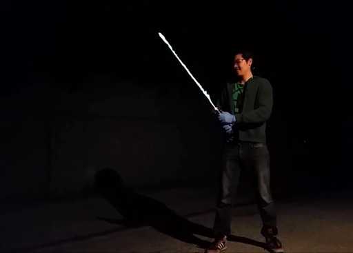 This Real-Life Flaming Lightsaber Is About As Real As It Gets (VIDEO)