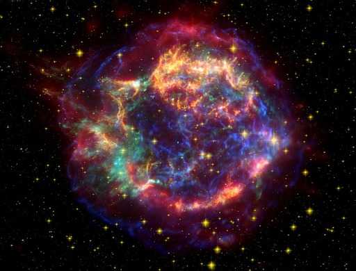 Радиоактивные остатки древней сверхновой до сих пор падают на Землю