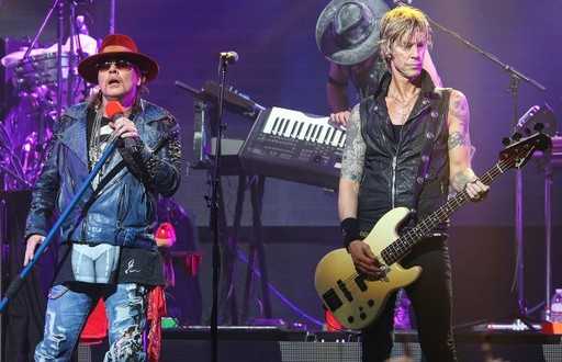 Легендарные “Guns N' Roses” выступят в Лас-Вегасе