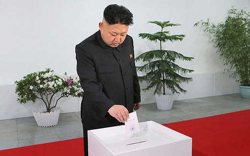 North Korean elections - not too close to call