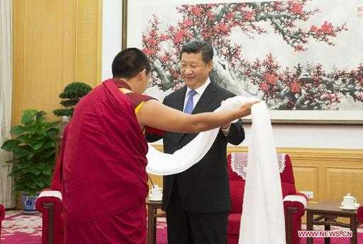 Китайский Панчен-лама обещает президенту отстаивать национальное единство