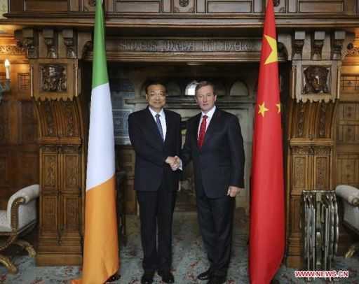 Китай та Ірландія мають намір розвивати двосторонню співпрацю