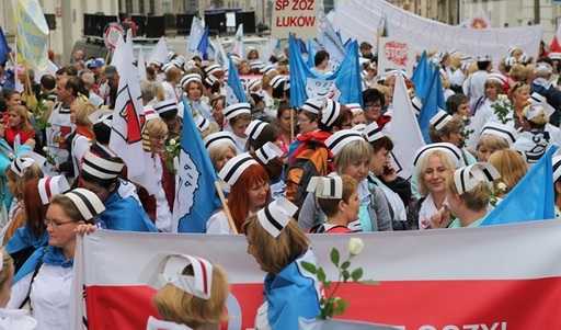 Польські медсестри проведуть протести по всій країні