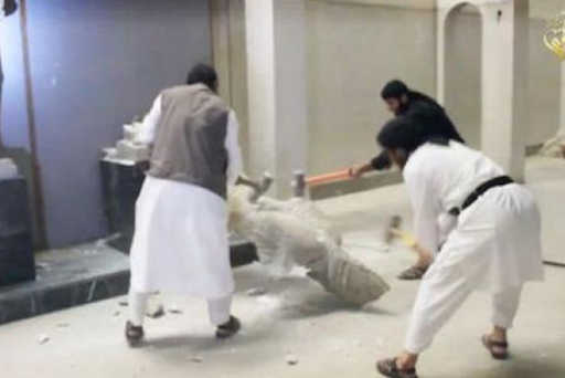 Предупреждение ЮНЕСКО И ООН: Исламисты разрушают античный музей в Мосуле.