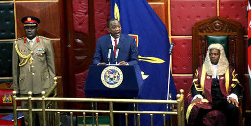 Kenyan President Uhuru Kenyatta tells officers named in Anti-Corruption and Economic Crimes Act report to step aside