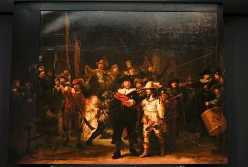 Muzeum naprawi „fale” w „Nocnej straży” Rembrandta