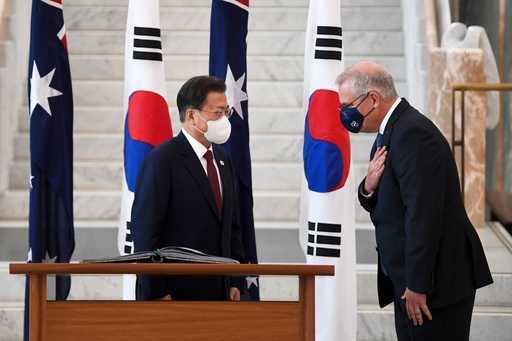 L'Australie et la Corée du Sud signent un accord de défense alors que les dirigeants se rencontrent