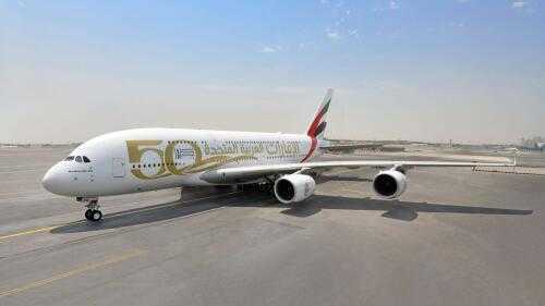 Эмирейтс отметит золотой юбилей Бахрейна специальным одноразовым сервисом A380