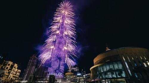Año Nuevo 2022 en Dubái: vea los fuegos artificiales espectaculares y el espectáculo de láser en Burj Khalifa