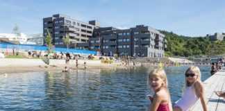 Городское плавание в Осло: плавание норвежским летом