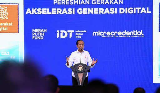 Costruire una cultura digitale, Jokowi chiede alle aziende di accettare stage