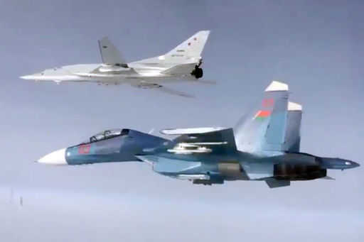 Russia and Belarus patrolled the borders of the Union State on fighters