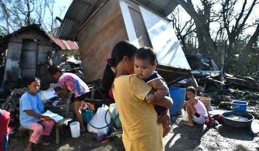 Колькасць загінулых у выніку тайфуну Рай на Філіпінах вырасла да 208 чалавек