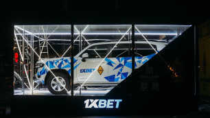 1xBet sent new Land Cruiser 300 to Karaganda