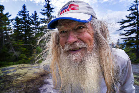 83-летний Nimblewill Nomad стал старейшим из участников похода по Аппалачской тропе