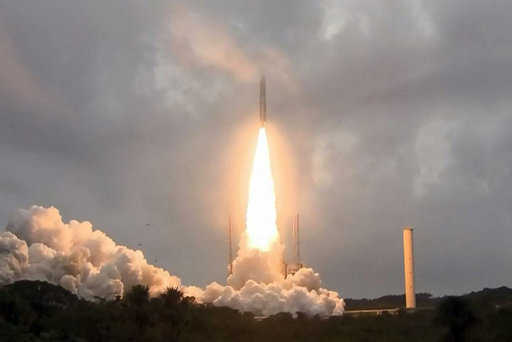 Rosja – Rakieta Ariane 5 z teleskopem Jamesa Webba wystrzelona z kosmodromu Kuru