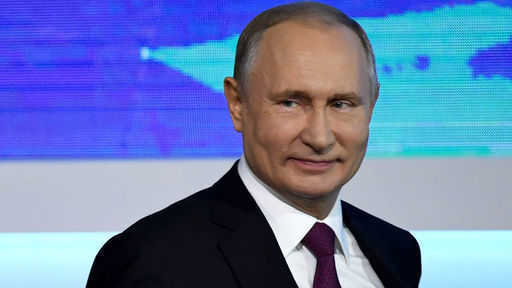 Putin joked about what he would do on New Year's Eve