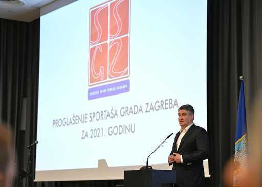 Croatie - Meilleurs sportifs masculins et féminins à Zagreb pour 2021 décernés