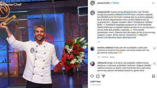 Шеф-кухар Спліт Іван Темшич переміг на MasterChef Хорватії 2021 року
