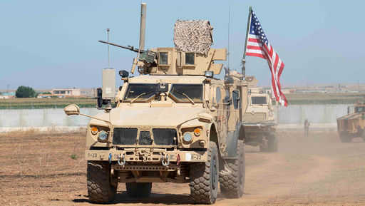 US-led coalition attacked positions in northeastern Syria