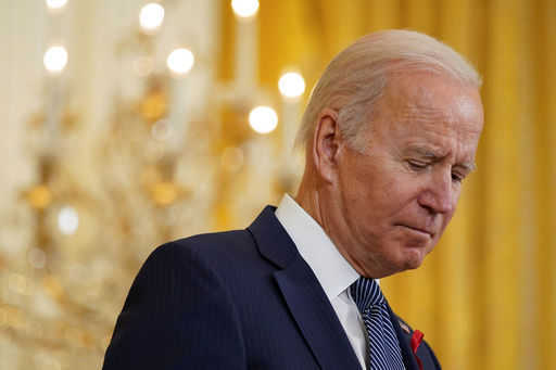 Biden's rating falls to a record low