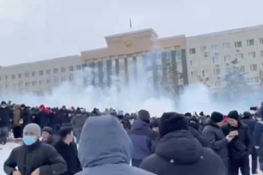 Explosionen vid förvaltningen i Aktobe slet av en mans ben