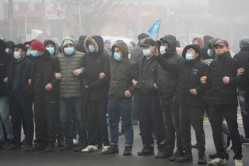 Na zdjęciach: Kazachstan wstrząsany protestami