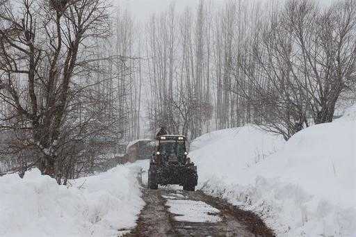 Сильный снегопад накрывает восток Турции, закрывает школы