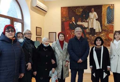 Reprezentantul Uniunii Scriitorilor din Rusia a vizitat Centrul pentru relații literare azero-ruse, numit după Serghei Esenin