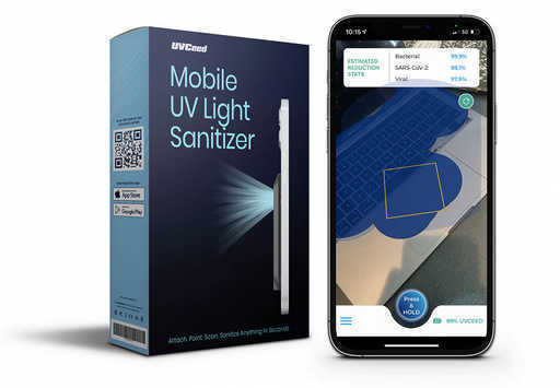 UVCeed turns smartphone into a mobile disinfector