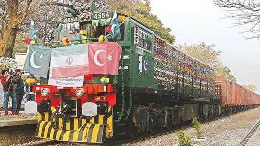 Primeiro trem de carga do Paquistão para a Turquia chega após hiato de uma década