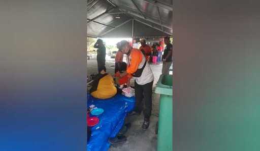 Наводнения в Папуа, BPBD устанавливает командный пункт и общественную кухню