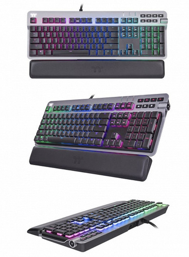 Thermaltake Argent K6 RGB gaming keyboard introduced